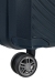 Samsonite Hi-Fi 55cm - Ekspanderbar Kabinekuffert Blå