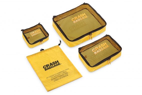 Crash Baggage Easy Life Kit - Organizersættet Gul