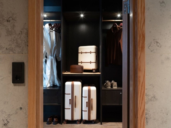 Kabinekuffert Printisso Portofino - Antique White