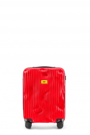 Crash Baggage Stripe 55cm - Kabinekuffert Rød