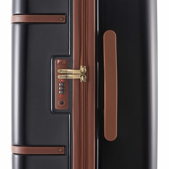 Kufferter Printisso Portofino - Sæt af 3 Vintage Black