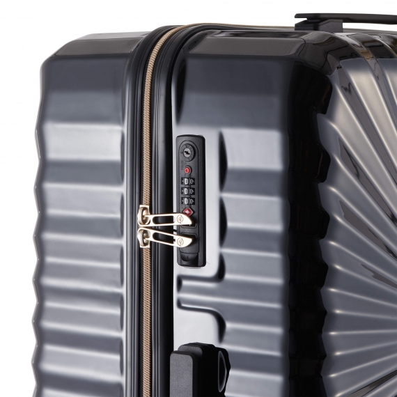 Kuffert Printisso Starlight - Mellem Rich Black