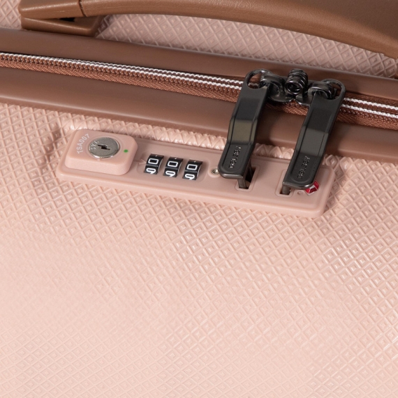 Delsey Carrousel 55cm - Kabinekuffert Pink