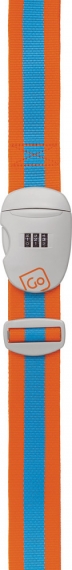 Go Travel - Kuffertrem Combi Blue/Orange