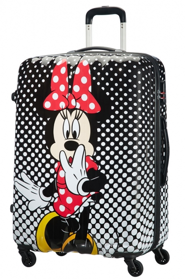 American Tourister Disney Legends 4-Hjulet 75cm - Stor Minnie Mouse Polka Dot