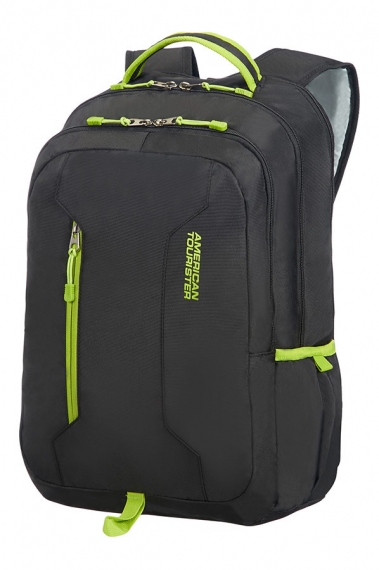 American Tourister Urban Groove UG4 - Computerrygsæk 15.6 Sort/Lime Grøn