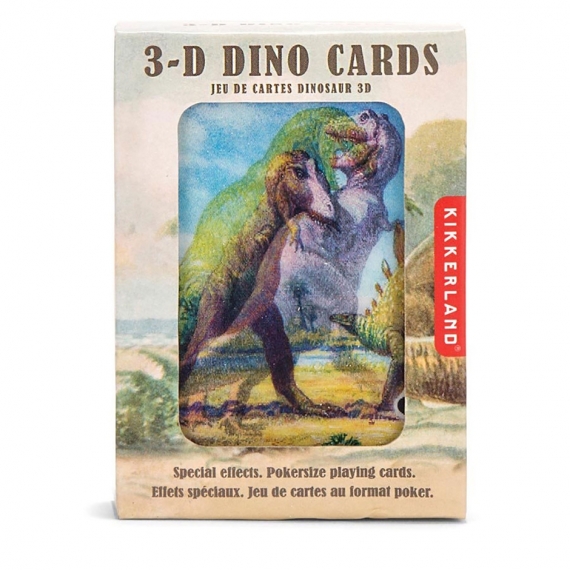 Card Set 3D Dinosaurus - Kikkerland