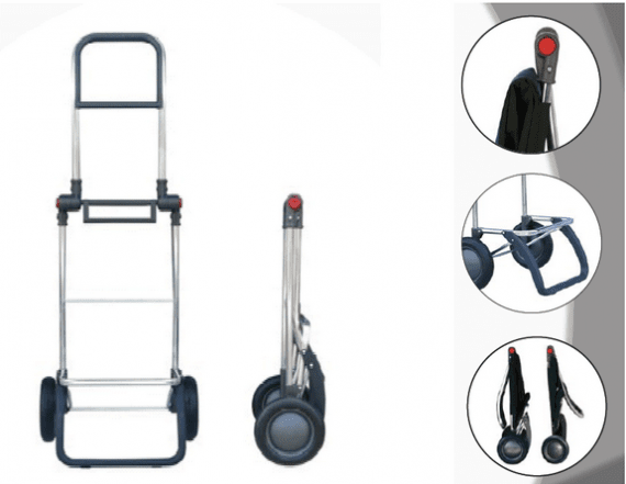 Rolser 2L MF - Indkøbsvogn Mørkelilla