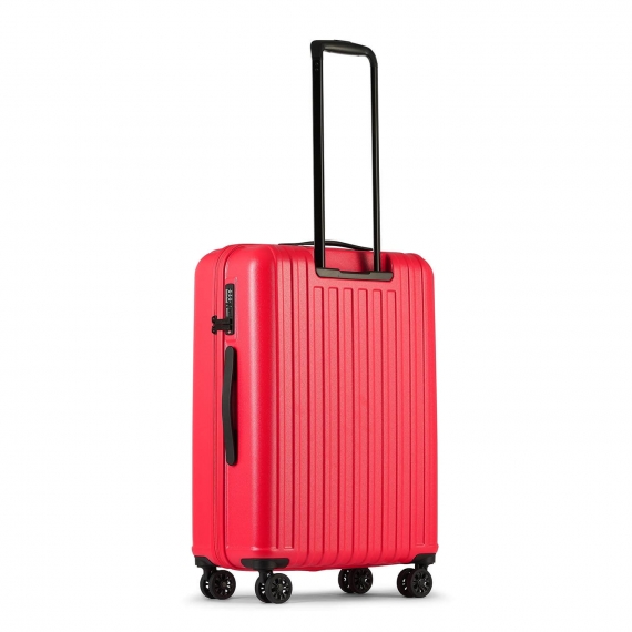 5 års garanti – Stor og rummelig kuffert Printisso Urbane Tropical Coral