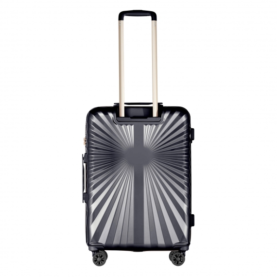 Kuffert Printisso Starlight - Mellem Rich Black