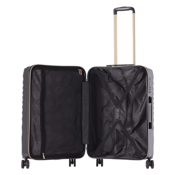 Kuffert Printisso Starlight - Mellem Rich Black