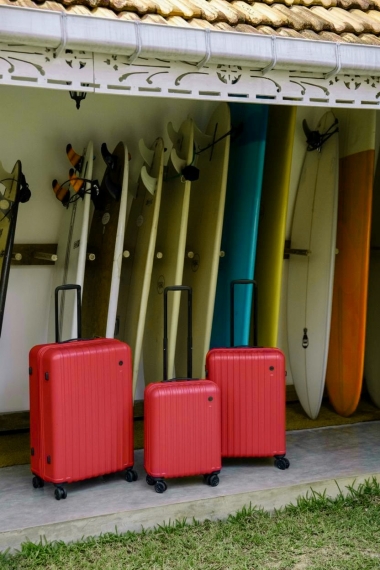 Kuffert Printisso Urbane - Mellem Tropical Coral