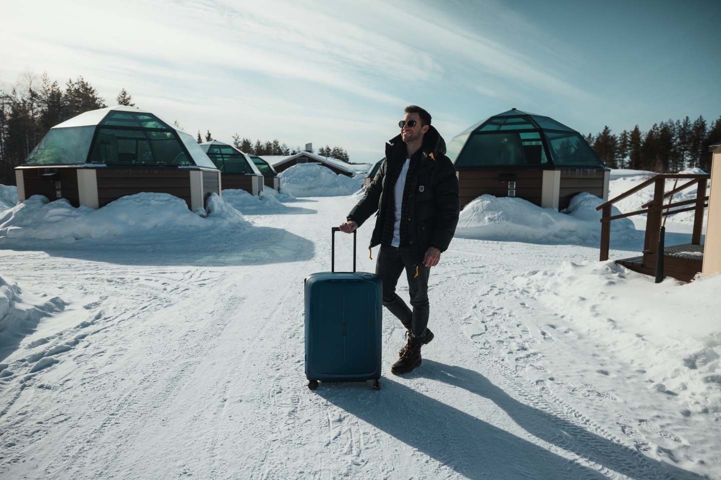 Samsonite Essens Stor Midnight Blue Premium